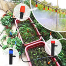 Kit de Irrigação por Gotejamento Automático com Bicos para Lavoura, Bonsai, Plantas, Flores, Vegetais e Estufas